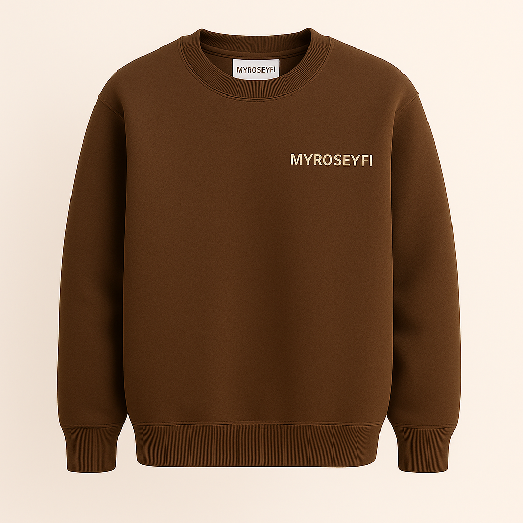 BROWN SWEATER - MYROSEYFI