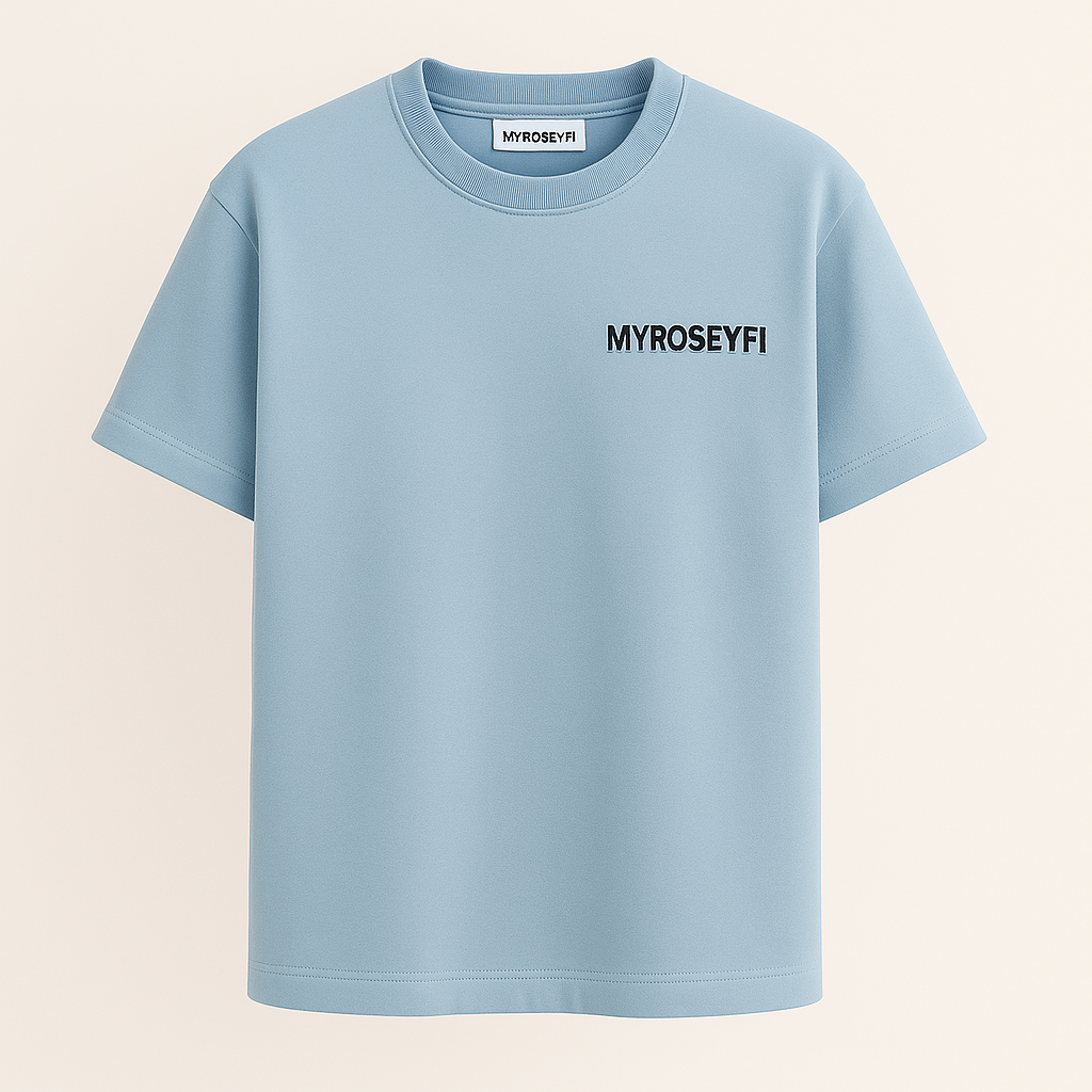 SKY BLUE T-SHIRT - MYROSEYFI