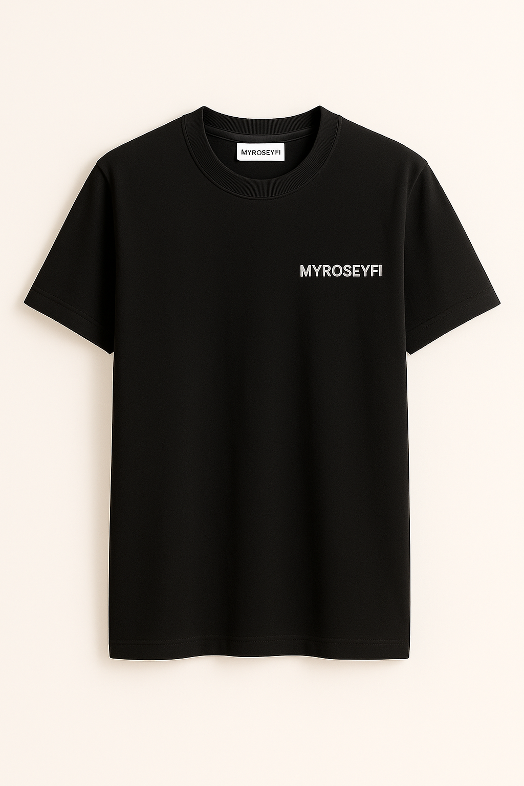 BLACK T-SHIRT - MYROSEYFI