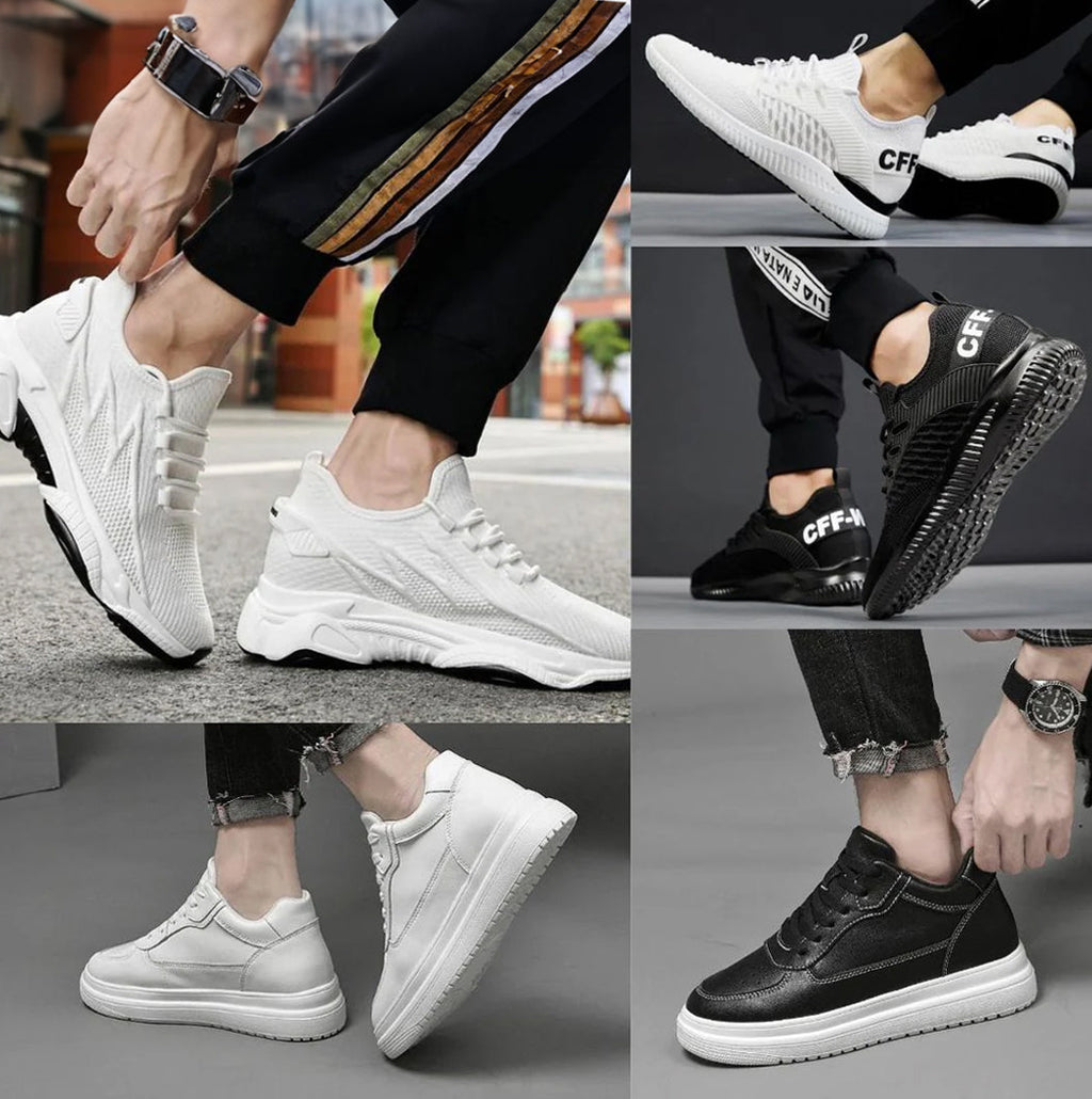 AlphaKicks™ - Integrated leather scarf from 6 to 10 cm